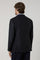 K-Jacket in lana Hopsack grigia scura