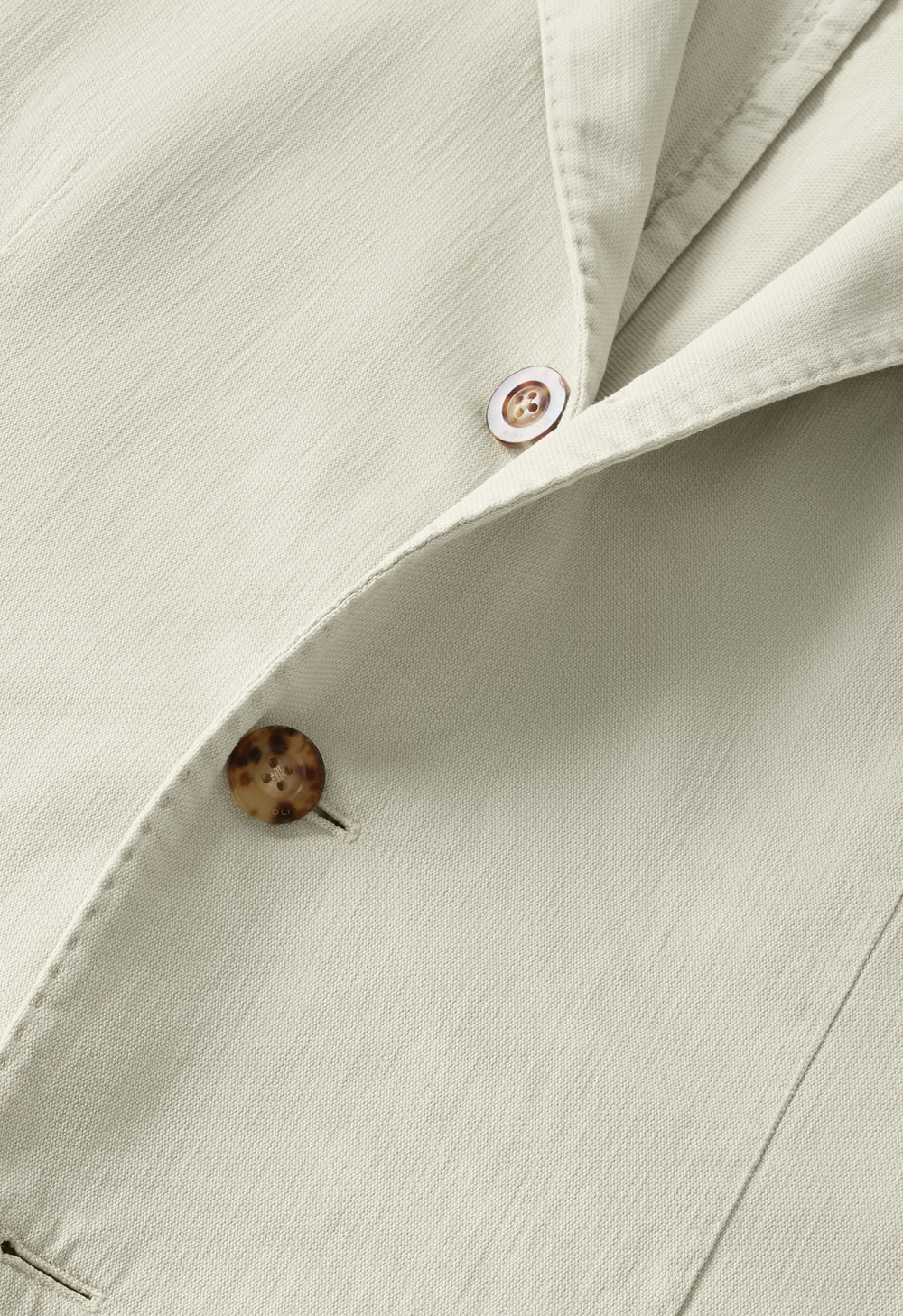 K-Jacket in cotone stretch tinto in capo beige