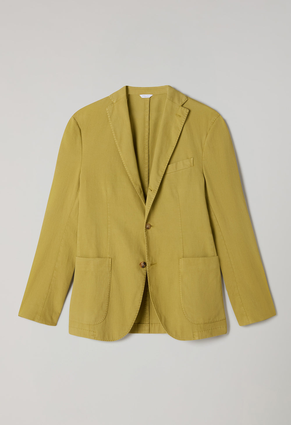 K-Jacket in cotone stretch tinto in capo verde