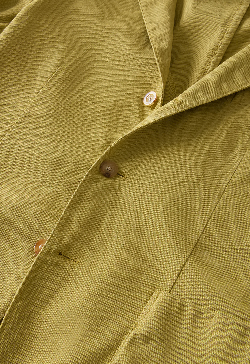 K-Jacket in cotone stretch tinto in capo verde