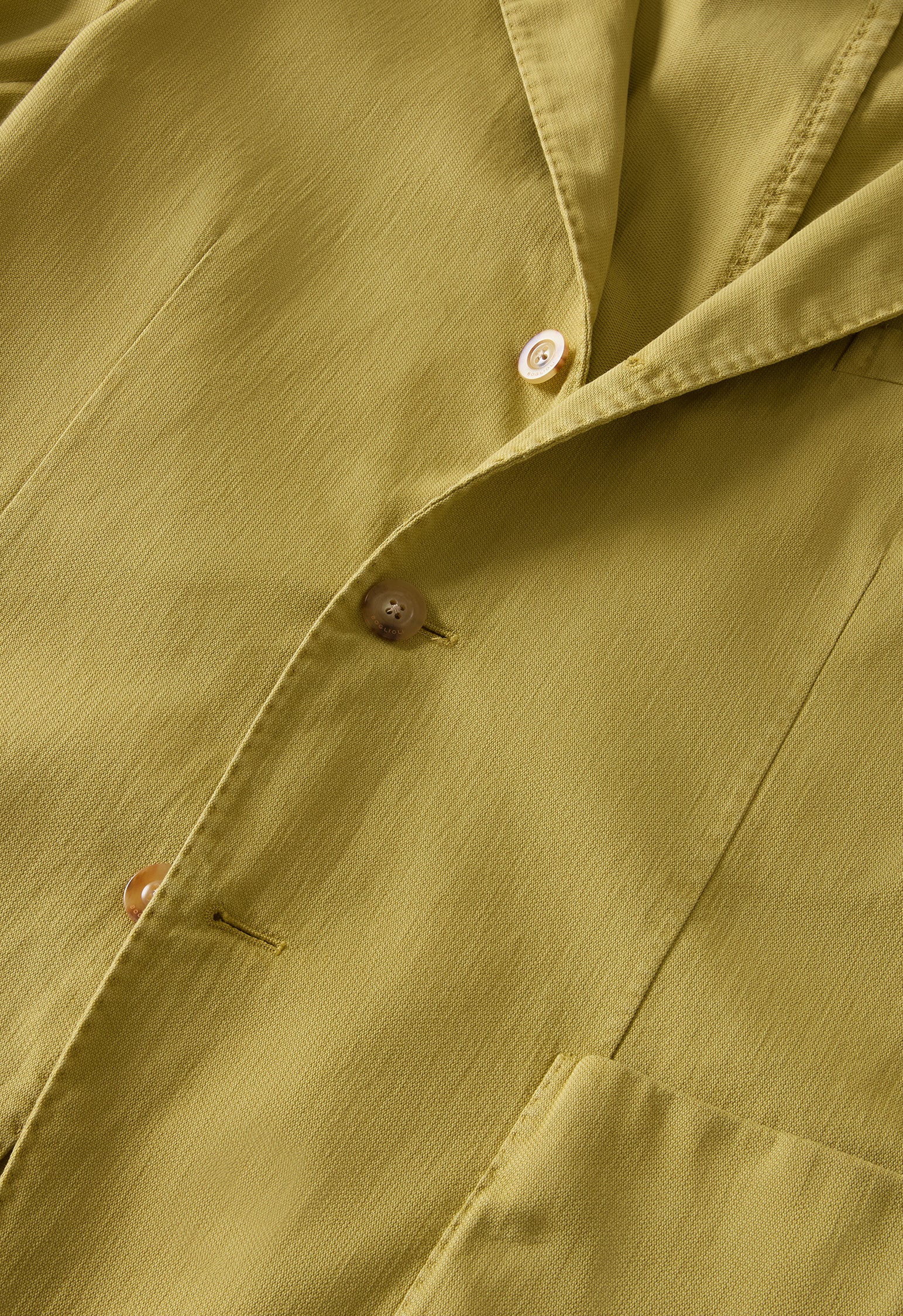 K-Jacket in cotone stretch tinto in capo verde