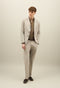 Beige Tinto Terra Stretch Cotton K-Suit