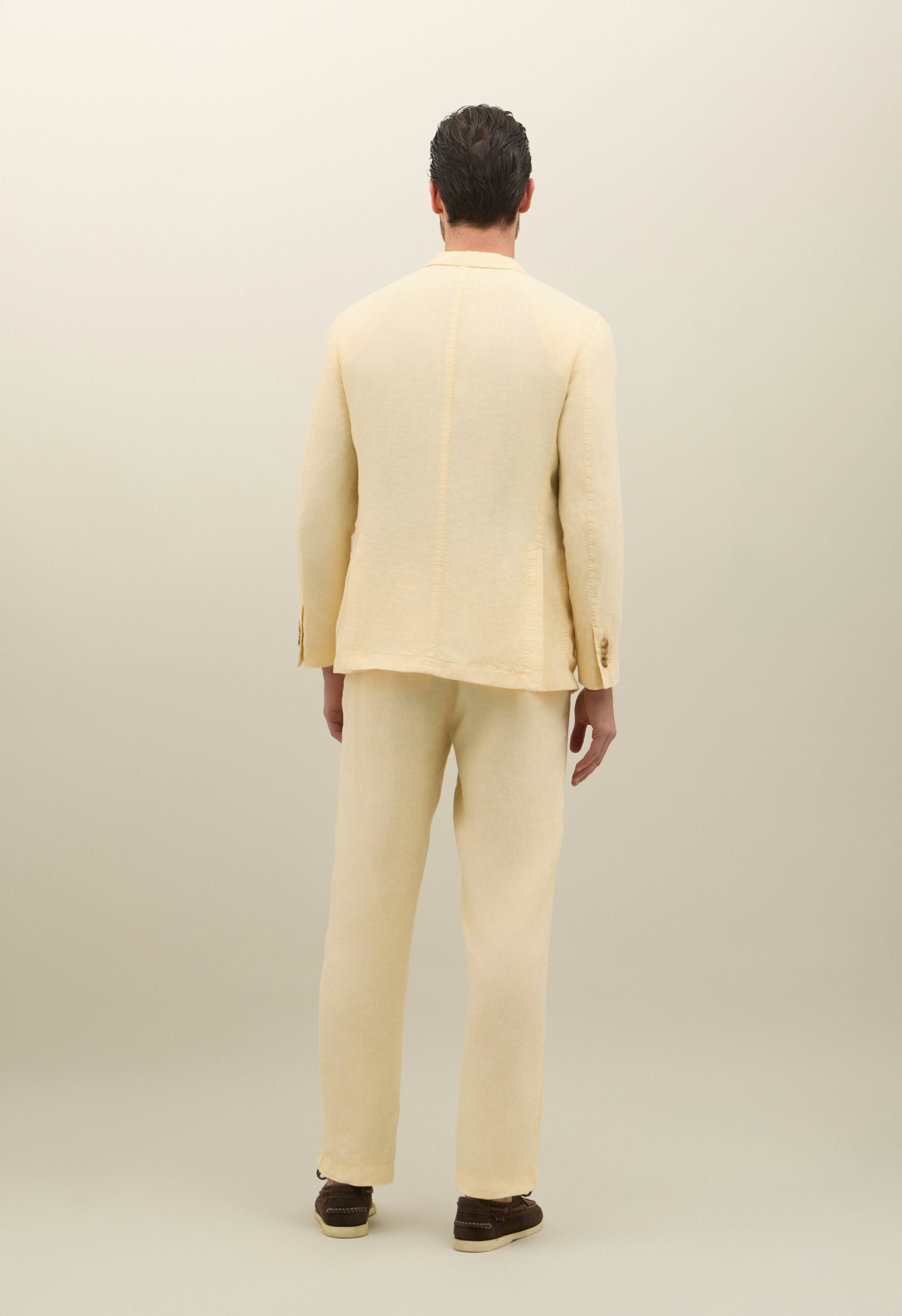 Pastel Yellow Tinto Terra Linen K-Suit