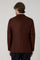 Cinnamon Hopsack Wool double-breasted K-Jacket