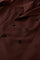 Cinnamon Hopsack Wool double-breasted K-Jacket