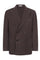 Braunes Zweireihige K-Jacket aus High-Performance-Wollkrepp