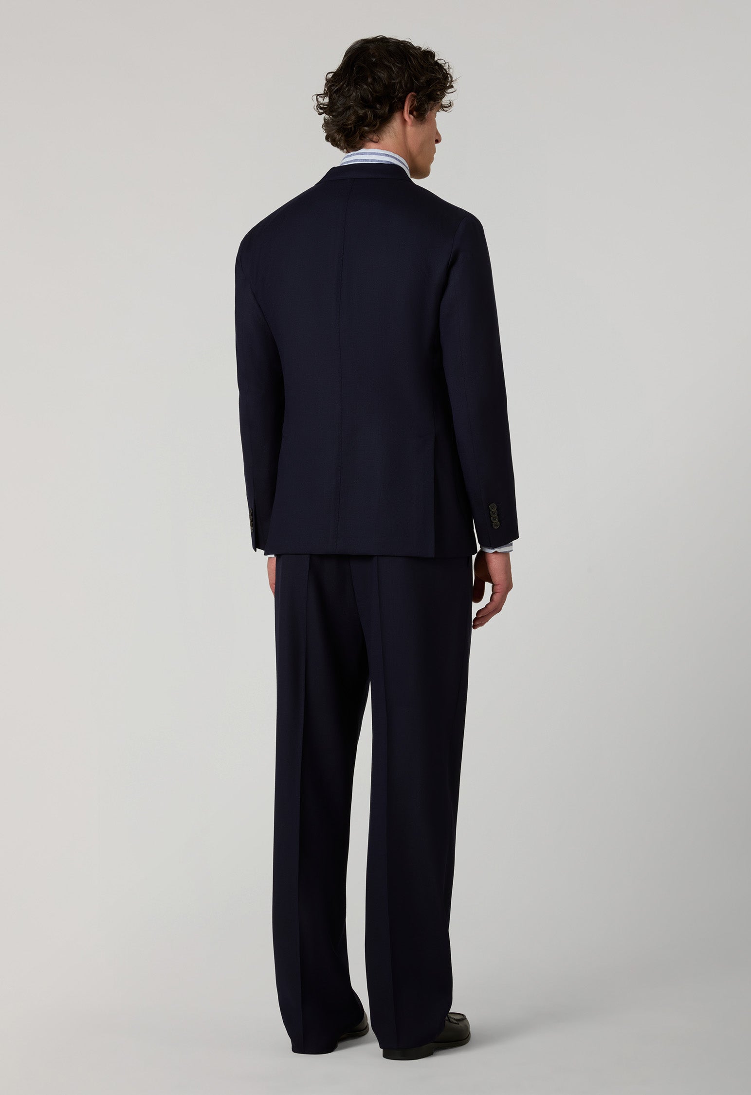 Blue Light Wool Honeycomb K-Suit