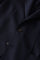 K-Jacket in lana leggera a nido d'ape blu