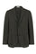 Grüne K-Jacket aus Baumwoll-Leinen-Satin