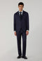 Dark Grey 14-Micron Wool Silk K-Suit 
