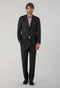 Dark Grey 14-Micron Wool Silk K-Suit 