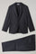 Dark Grey 14-Micron Wool Silk K-Suit 