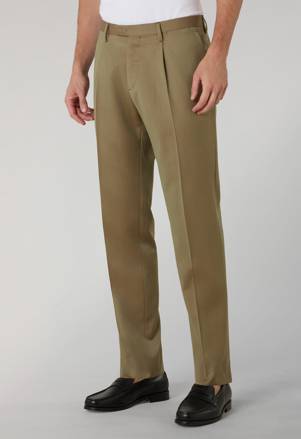 Green Solaro Herringbone K-Suit