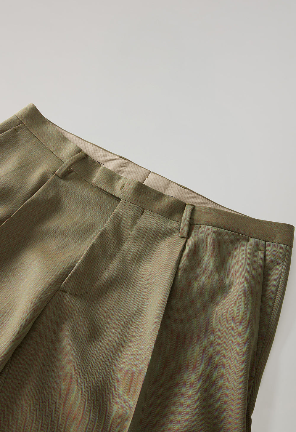Green Solaro Herringbone K-Suit