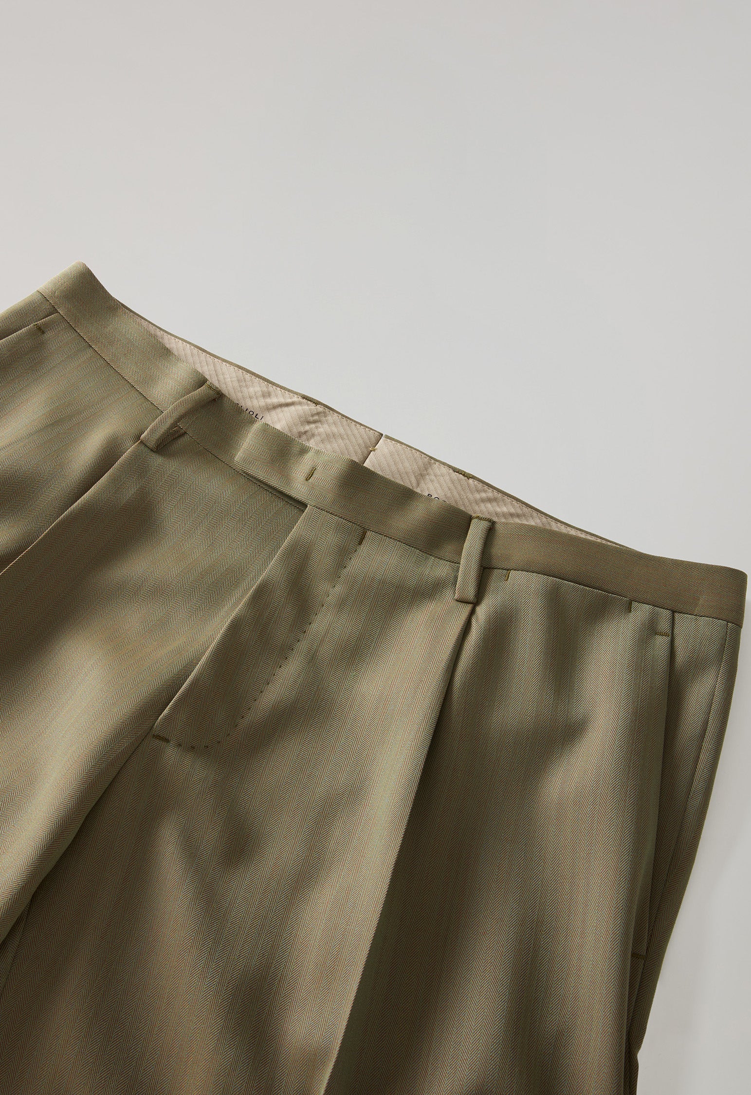 Green Solaro Herringbone K-Suit