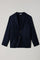 Blue Wool Hopsack K-Jacket