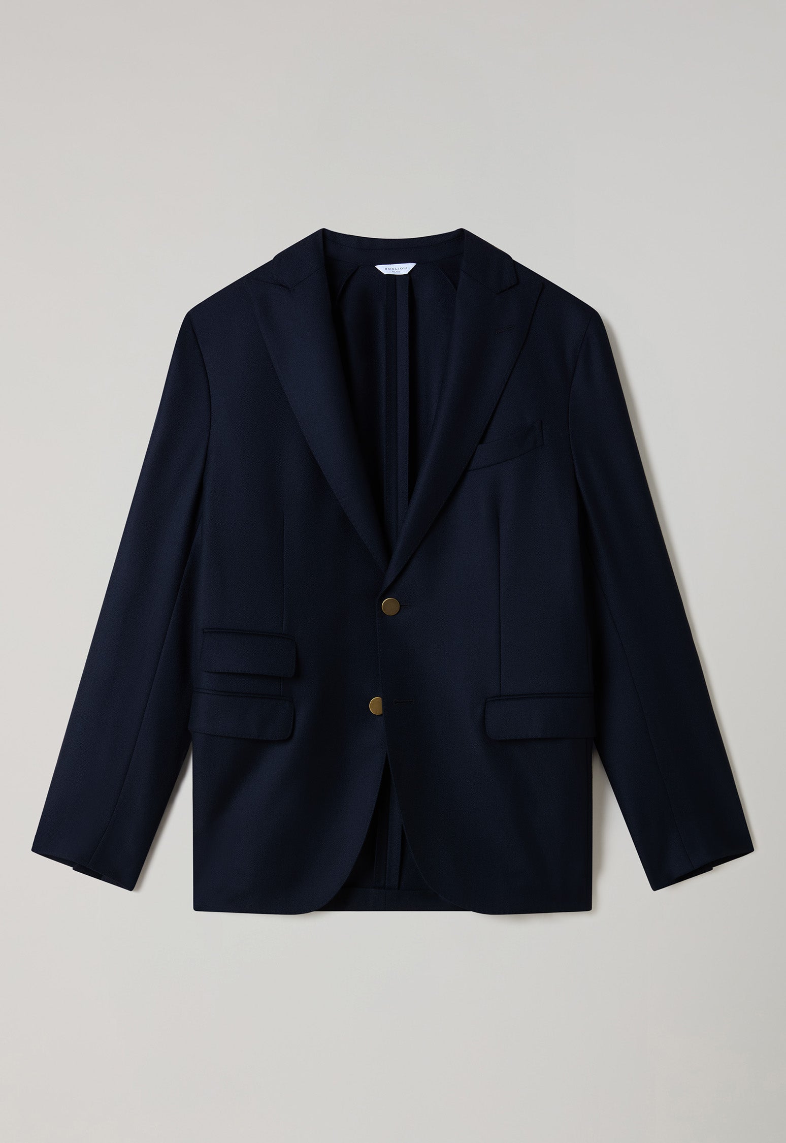Blue Wool Hopsack K-Jacket
