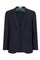 Blue Wool Satin Evening K-Jacket