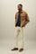 Dark Beige Suede Overshirt