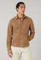 Camel Suede Overshirt