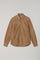 Camel Suede Overshirt