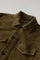 Dark Khaki Suede Workwear Jacket