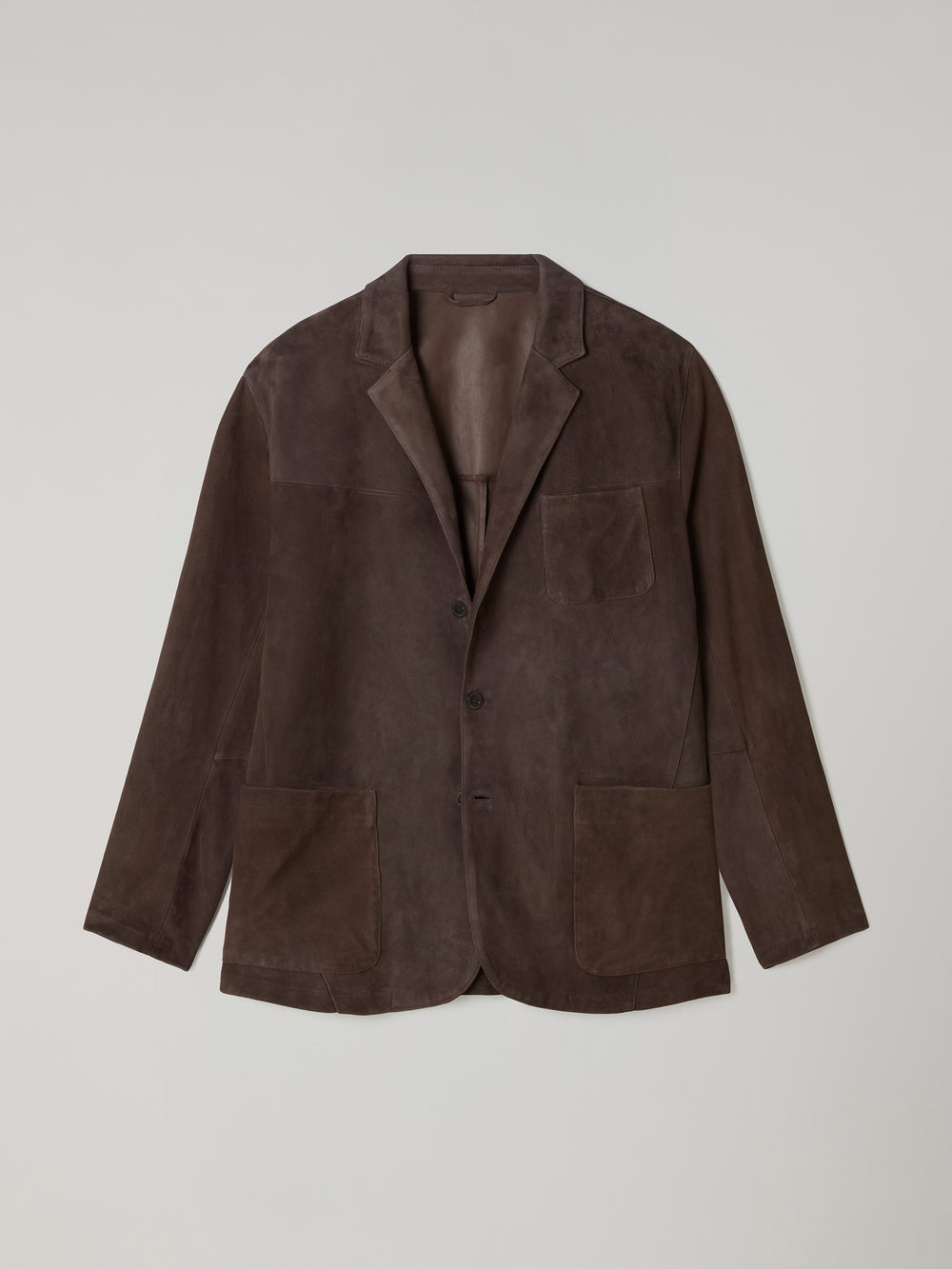Brown Suede Blazer