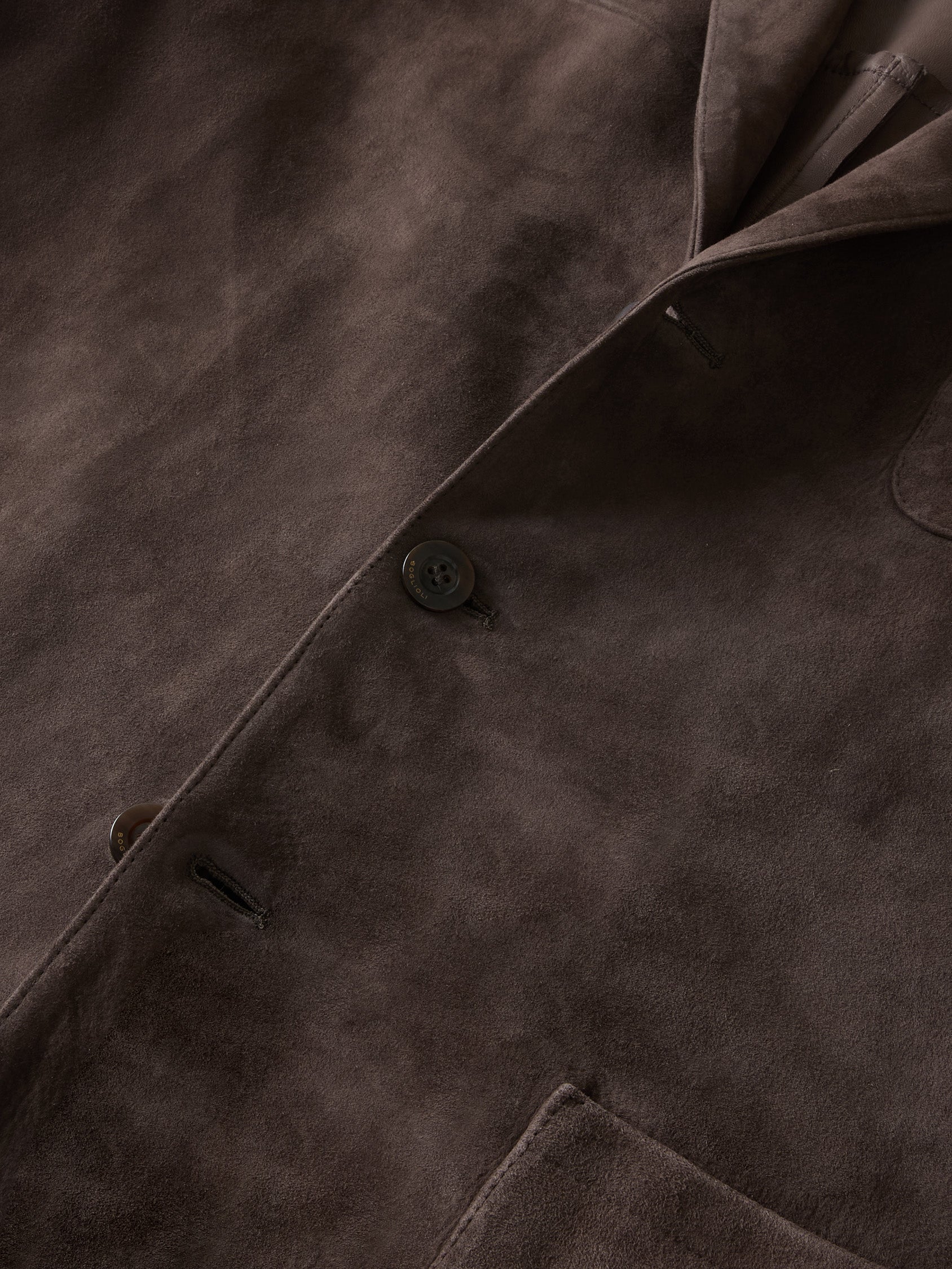 Brown Suede Blazer