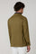 Giacca Sartoria doppiopetto in lino e mohair verde