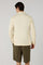 Cream Garment Dyed Cotton Cashmere Satin Dover Jacket