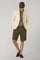 Cream Garment Dyed Cotton Cashmere Satin Dover Jacket