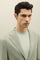 Giacca Dover in misto cotone soft verde