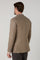 Beige Cotton Jersey Double-Breasted Dover Jacket
