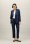 Blauer Blazer Bianca aus Woll-Twill