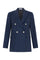 Blauer Blazer Bianca aus Woll-Twill