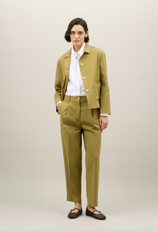 Green Light Popeline Margot Blazer