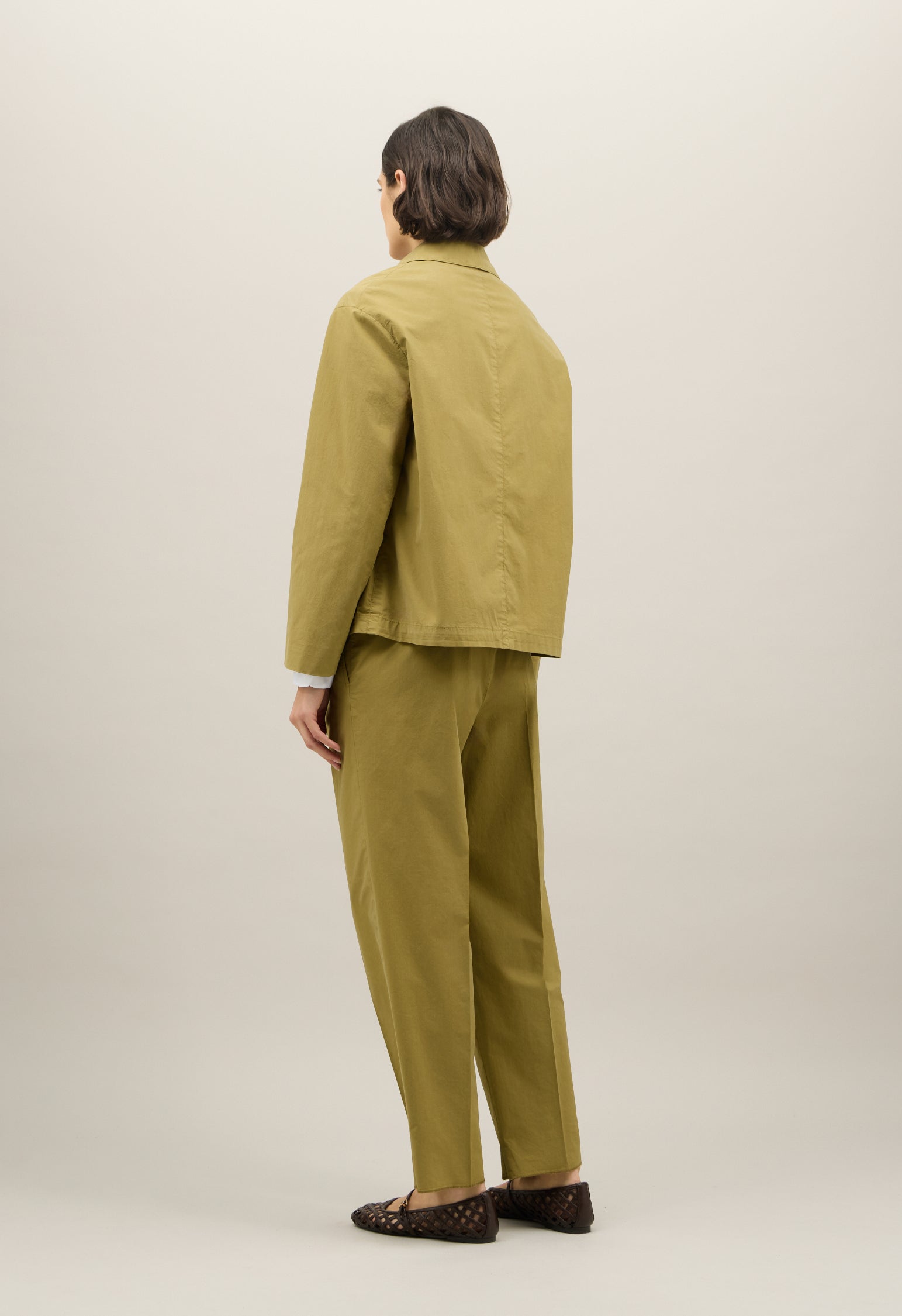 Green Light Popeline Margot Blazer