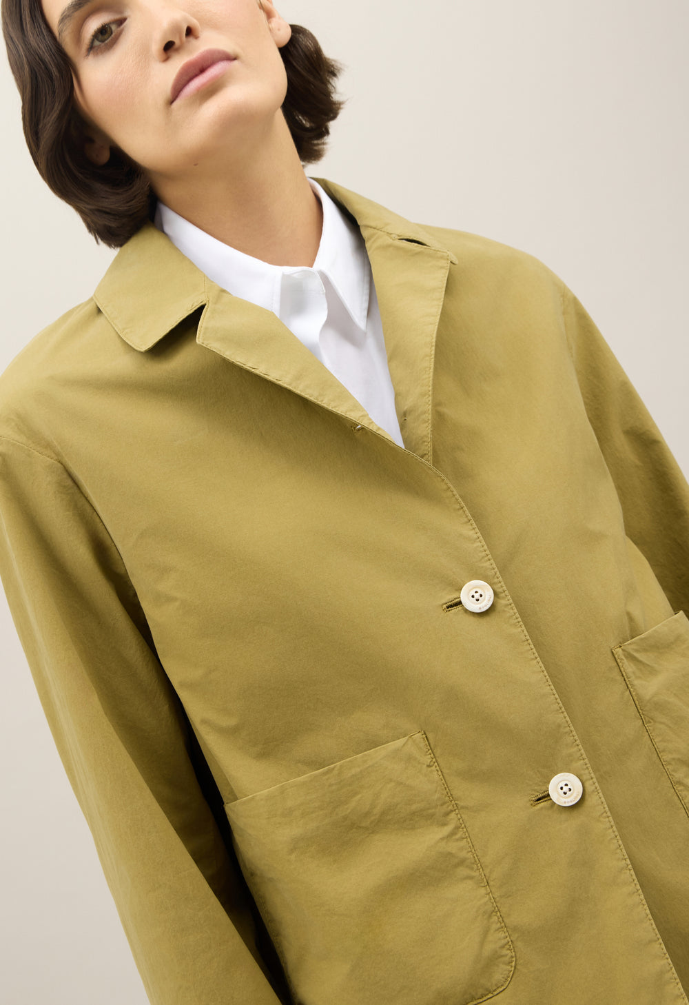 Green Light Popeline Margot Blazer